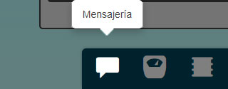 Botón mensajería